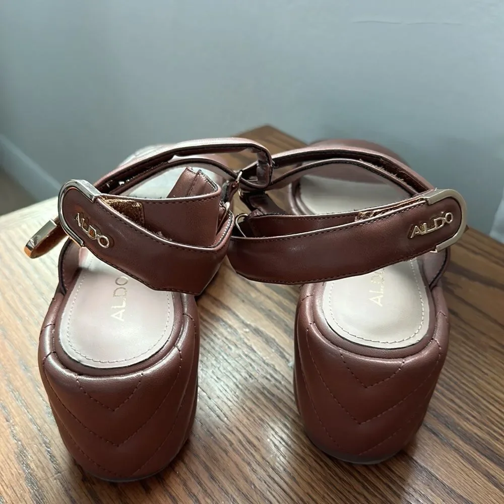 ALDO WEDGE SANDALS